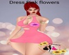 Dress Pink Flowers V2