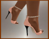 SB~Peach Diamond Heels