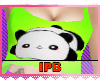 iPB;Lime Panda Shirt