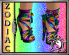 Wild Rainbow 21 heels