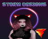 Cat Ears Red