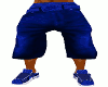 blue n/g mix sagg shorts