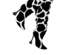 MS Skin Cow Boots