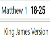 Matthew 1 |18-25 |part 2