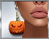 B* Pumpkin Earrings
