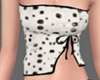 Y2K White Leo Top
