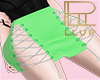 L! GoldDiger Green Skirt