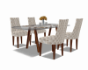 .(IH) GLASS DINING TABLE