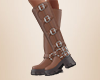 Brown Knee High-R