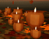 Autumn Circle Candles