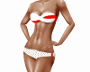 Red-White Bikini