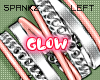 !!S Glow Braces Peachy L
