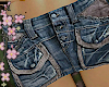 ! combat denim skirt <33