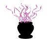 ~Pink and black vase~