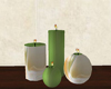 GREEN CANDLES