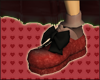 Valentine doll shoes