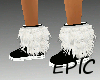 Black N White Snow Boots