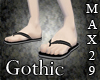Gothic Flip-Flops