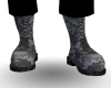 Gray Digital Camo Boots