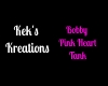 Bobby Pink Heart Tank