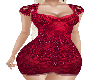 RED COCKTAIL DRESS