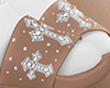 - SLIPPERS CUTE CREAM $