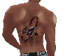 Back scorpion tattoo 