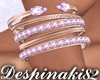 Ds Lila L Bracelets