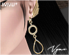 Ѷ Anne Gold Earrings