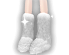 white winter boots